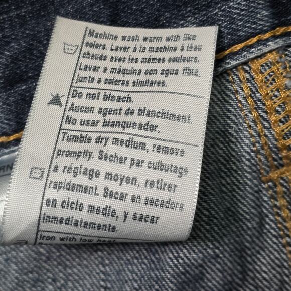 Carhartt Denim Work Jeans Men’s 32 x 34 Blue Distressed Style B01 - Picture 10 of 10